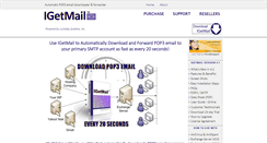 Desktop Screenshot of igetmail.com